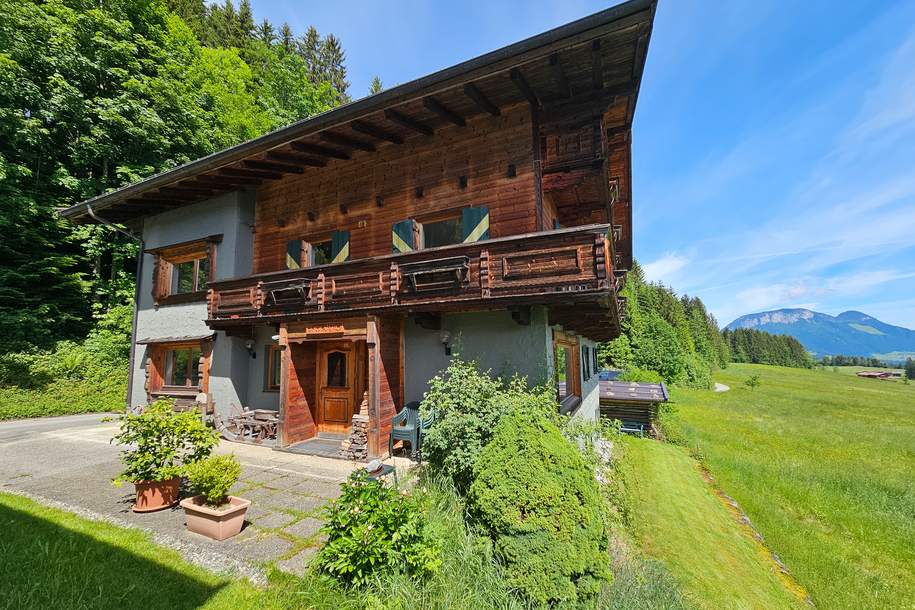 Ehem. Bergbauernwirtshäusl - touristische Nutzungsmöglichkeit, Haus-kauf, 2.500.000,€, 6361 Kitzbühel