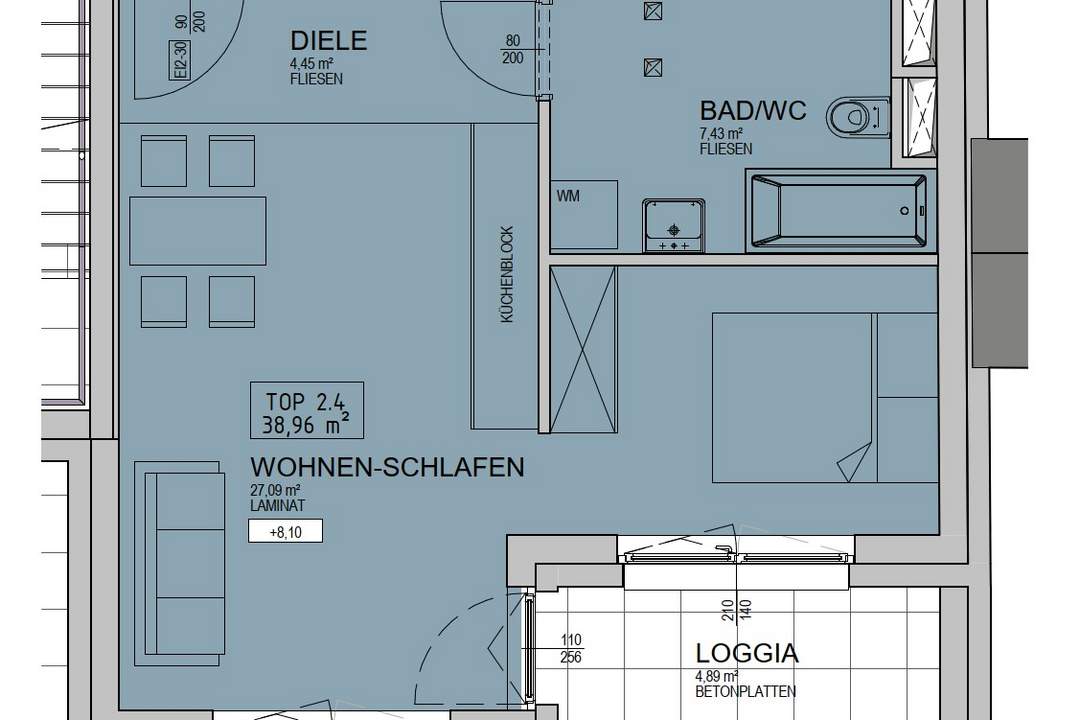 Stilvolle Mietwohnung in Linz – Kompakt, modern und gemütlich