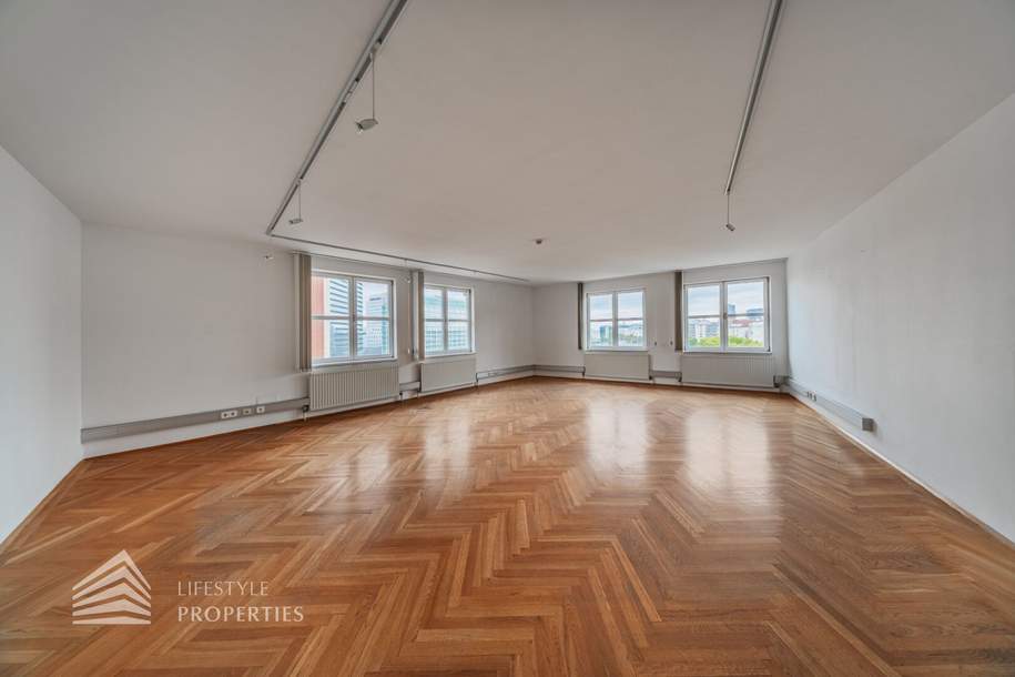 Erstbezug! Geräumiges 5-Zimmer Büro in Toplage, Gewerbeobjekt-miete, 6.416,31,€, 1010 Wien 1., Innere Stadt