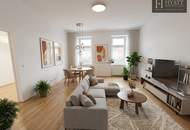 Urban wohnen, überraschend ruhig leben – stilvoll sanierter Altbau mit Lift, Freiflächen und moderner Energietechnik