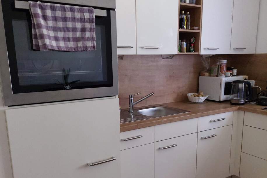 Einmaliges Angebot: preiswerte Starterwohnung mit Küchenablöse! Helle 1-Raum-Wohnung mit getrenntem Schlafzimmer im Erdgeschoß - ab Sommer verfügbar., Wohnung-miete, 312,42,€, 4400 Steyr(Stadt)