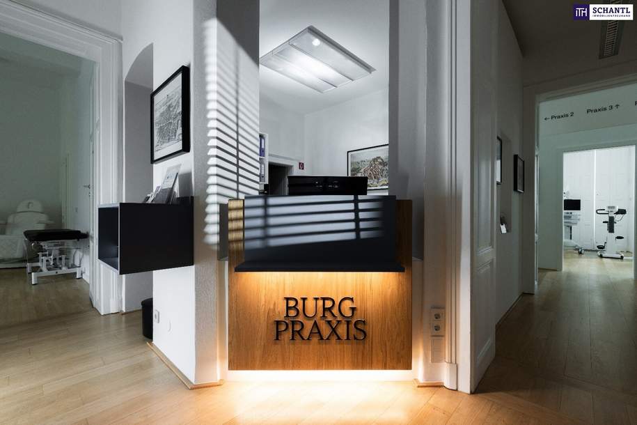 JUWEL MIT TOP-LAGE! IHRE TRAUMPRAXIS! Wunderschöne Praxisräume in Gemeinschaftspraxis zu mieten - FLEXIBLE NUTZUNGSZEITEN und RUNDUM-SERVICE!, Gewerbeobjekt-miete, 600,00,€, 8010 Graz(Stadt)