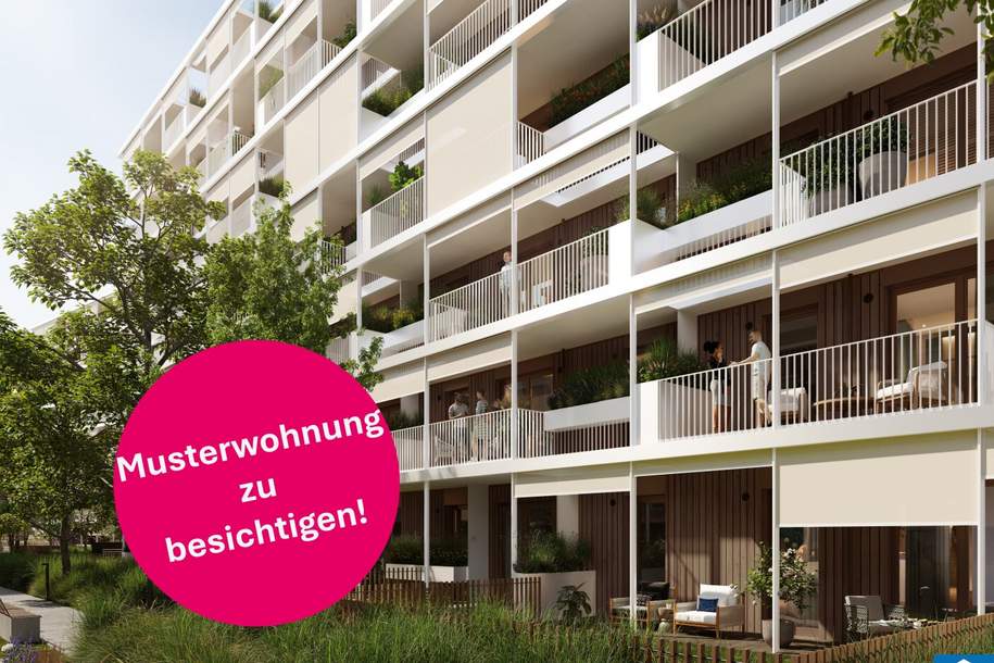 NATÜRLICH DRAUSSEN - VILLAGE IM DRITTEN, Wohnung-kauf, 374.000,€, 1030 Wien 3., Landstraße