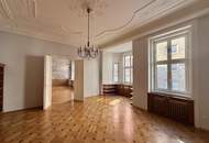 Repräsentative Altbauwohnung mit Stuckdecken, Parkett und großzügiger Raumfolge