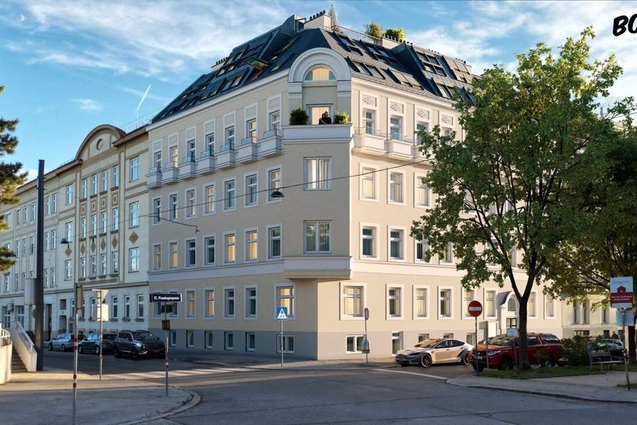Erstbezug in 1150 Wien: Traumhafte 4-Zimmer-Wohnung mit Balkon und Fußbodenheizung!, Wohnung-kauf, 694.000,€, 1150 Wien 15., Rudolfsheim-Fünfhaus