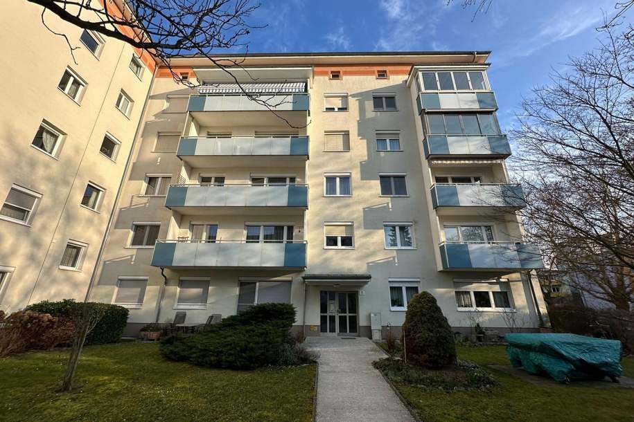 LINZ / URFAHR (Dornach): Perfekt gelegene Eigentumswohnung mit ca. 80,5 m² Wohnfläche (3 Zimmer + Küche) + Loggia ca.6 m², Wohnung-kauf, 299.800,€, 4020 Linz(Stadt)