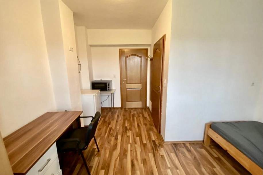 Voll möbliertes Apartment mit Parkplatz in ruhiger Lage!, Wohnung-miete, 336,46,€, 4400 Steyr(Stadt)