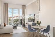 Investieren im Dachgeschoß: Smarter Grundriss, südseitiger Balkon, nahe 7. Bezirk