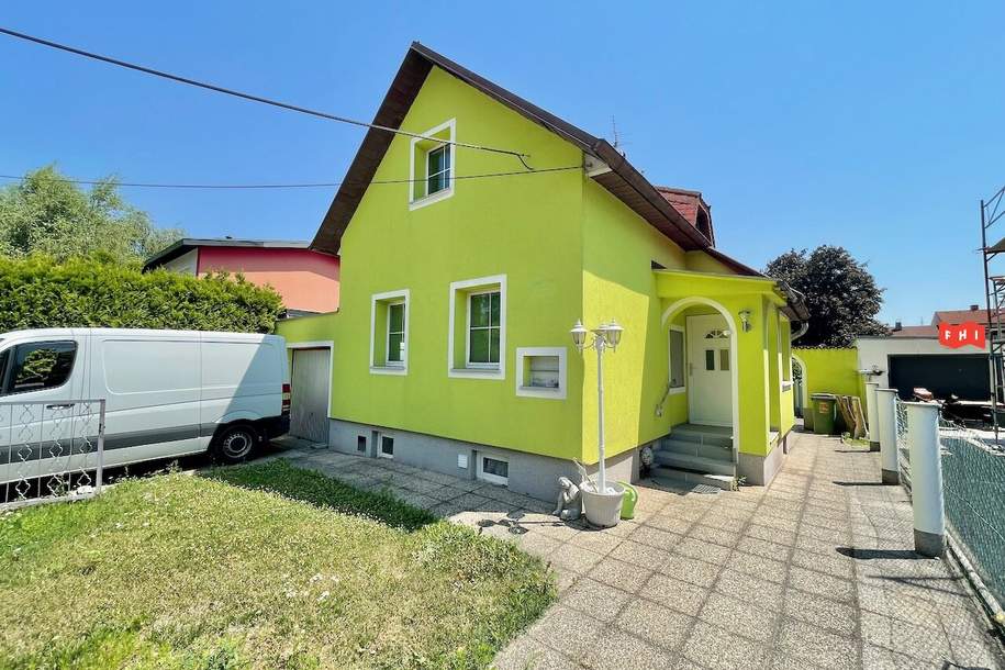 Erweiterbares 68m² Einfamilienhaus mit Garage, Pool &amp; Gartenhaus, Haus-kauf, 430.000,€, 1220 Wien 22., Donaustadt