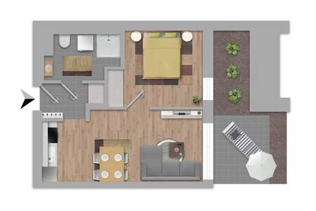 Platz für Ihre Wohnträume!, Wohnung-kauf, 264.500,€, 1100 Wien 10., Favoriten