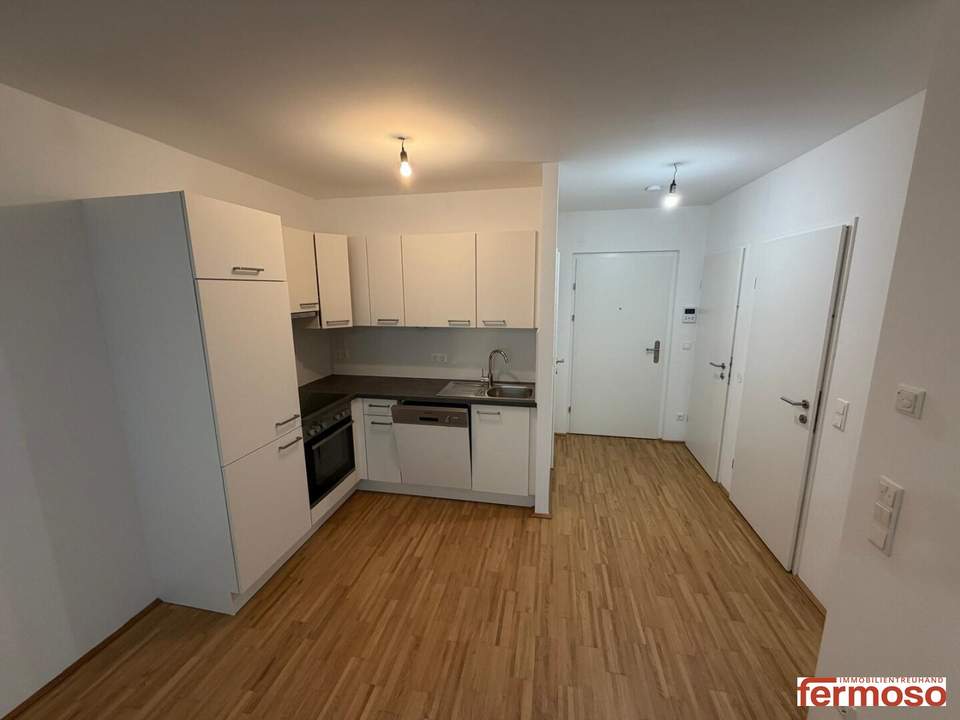 Moderne 2-Zimmer-Wohnung mit Balkon, Fußbodenheizung & Einbauküche in 1200 Wien, 899€