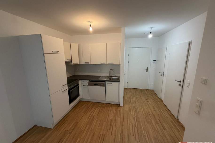 Moderne 2-Zimmer-Wohnung mit Balkon, Fußbodenheizung & Einbauküche in 1200 Wien, 899€, Wohnung-miete, 899,00,€, 1200 Wien 20., Brigittenau