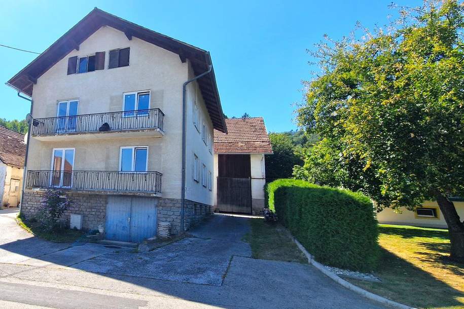 Viel Platz, viele Möglichkeiten – Haus mit Nebengebäuden in Penzendorf bei Hartberg Steiermark., Haus-kauf, 155.000,€, 8230 Hartberg-Fürstenfeld