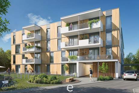 HYGGE Wohnen - Top A0.1 mit 74,62m² mit Garten und Terrasse, im EG, Wohnung-kauf, 246.700,€, 4600 Wels(Stadt)