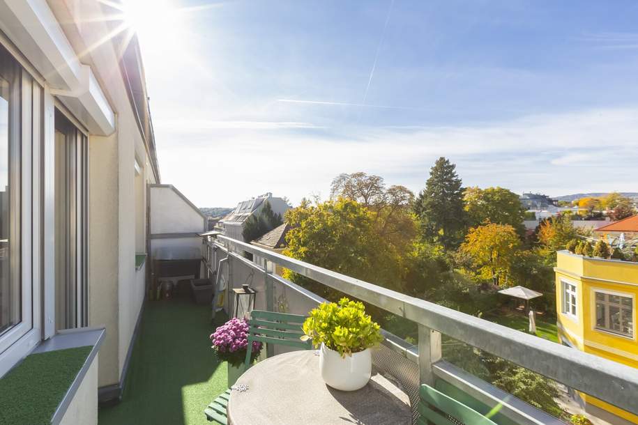 Töpfelgasse - 2 Zimmer DG mit 7,15m2 großem Balkon, Wohnung-kauf, 245.000,€, 1140 Wien 14., Penzing