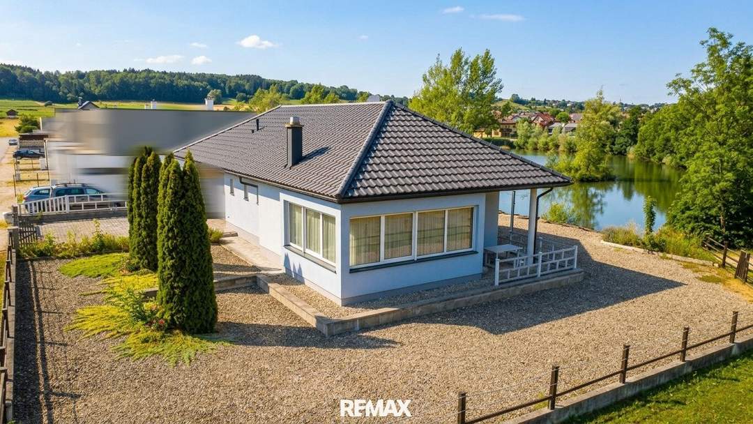 Wohnen in idyllischer Seelage - Einfamilienhaus in Wieselburg-Land