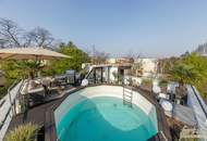 Exklusive Dachterrassen- Residenz in Hietzing, Panoramablick, Pool & Sauna