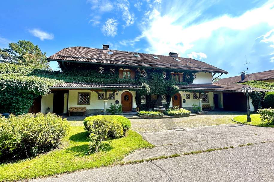 Charmantes Landhaus in unverbauter &amp; sonniger Aussichtslage, Haus-kauf, 1.638.000,€, 5071 Salzburg-Umgebung