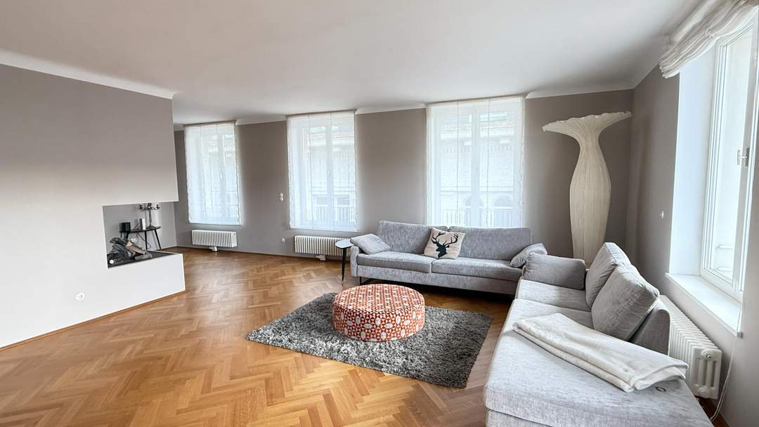 Exklusive, möblierte 4-Zimmer-Luxuswohnung mit Balkon am Hohen Markt – Wohnen im Herzen Wiens