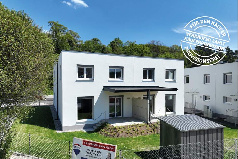 Schlüsselfertige Doppelhaushälfte - Provisionsfrei, Haus-kauf, 375.000,€, 3390 Melk