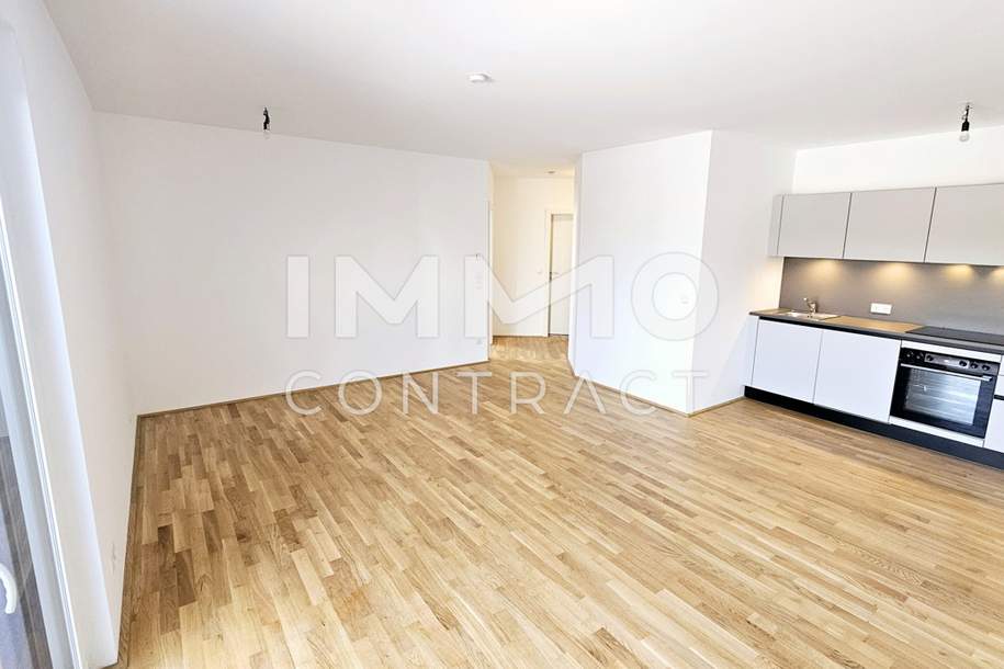 Großzügige 2-Zimmer-Wohnung mit Küche im Erstbezug, Balkon mit Weitblick, Wohnung-kauf, 240.532,€, 2700 Wiener Neustadt(Stadt)