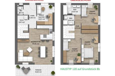 ++ ENDSPURT ++ NUR NOCH 5 HÄUSER IN TOP-LAGE, Haus-kauf, 450.000,€, 2353 Mödling