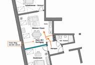 2 Zimmer Wohnung mit 3-Zimmer-Idee in Floridsdorf