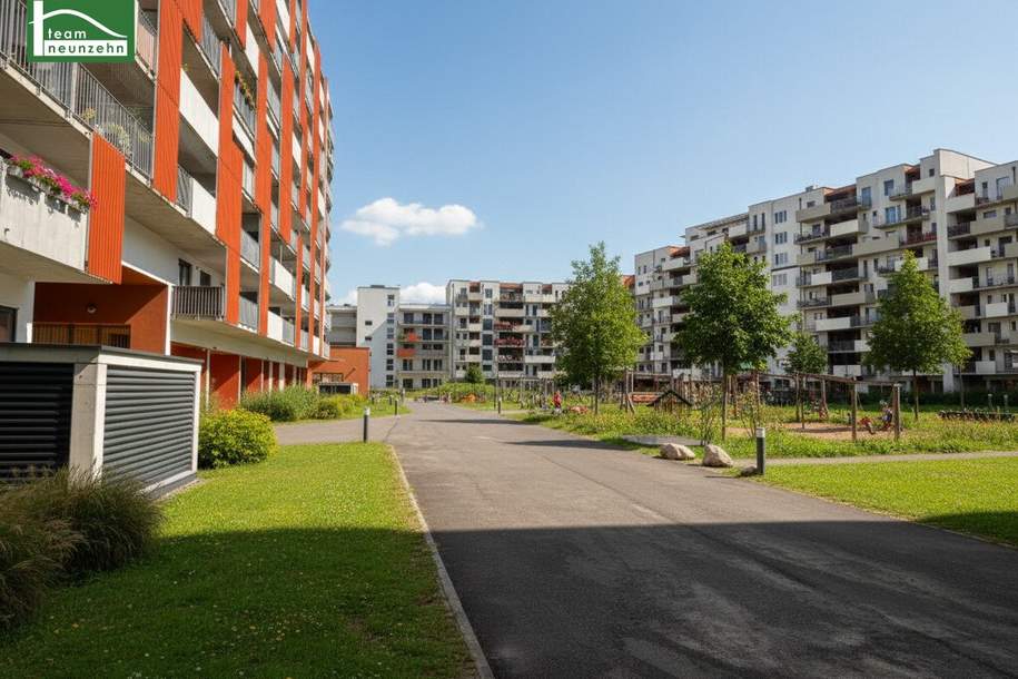 Moderner Wohnkomfort in gepflegter Grünlage - Gut geschnittene 2-Zimmer-Wohnung mit Loggia!, Wohnung-miete, 549,00,€, 8053 Graz(Stadt)