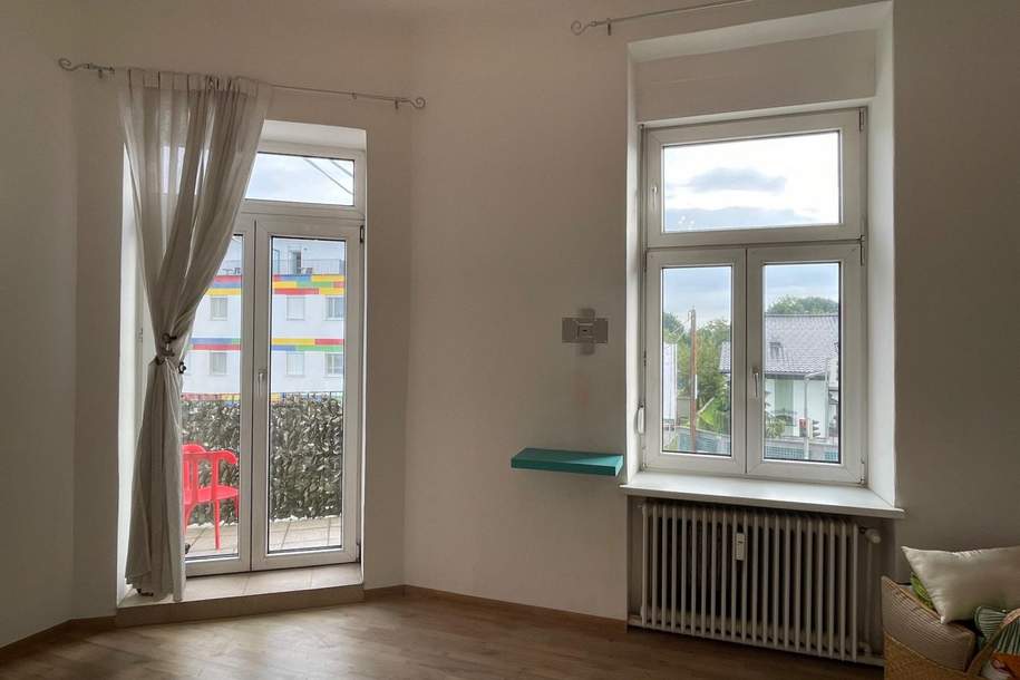 Helle Wohnung mit Balkon und Abstellplatz, 1.OG, 2 Zimmer + Küche - Toppreis!, Wohnung-kauf, 120.000,€, 8055 Graz(Stadt)