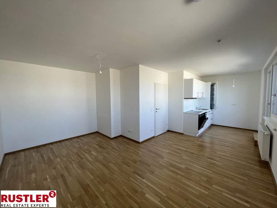 Helle 2-Zimmer-Wohnung mit großer Dachterrasse
