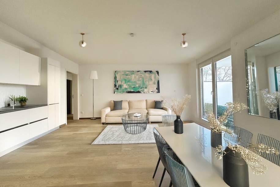 Airbnb Möglichkeit - Neubau - Gartenwohnung am Kutschkermarkt – Garagenstellplatz optional, Wohnung-kauf, 520.000,€, 1180 Wien 18., Währing