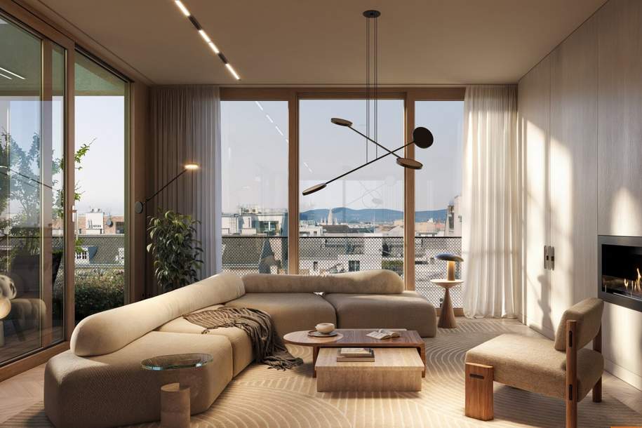 FUNKHAUS - Lichtdurchflutete, großzügige 3-Zimmer Wohnung, Wohnung-kauf, 1.260.000,€, 1040 Wien 4., Wieden