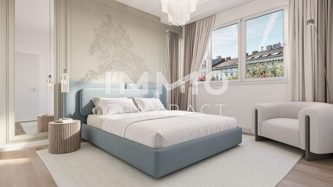Ost-Westseitige Vierzimmerwohnung die begeistert (Neubau, Erstbezug), urbane Umgebung