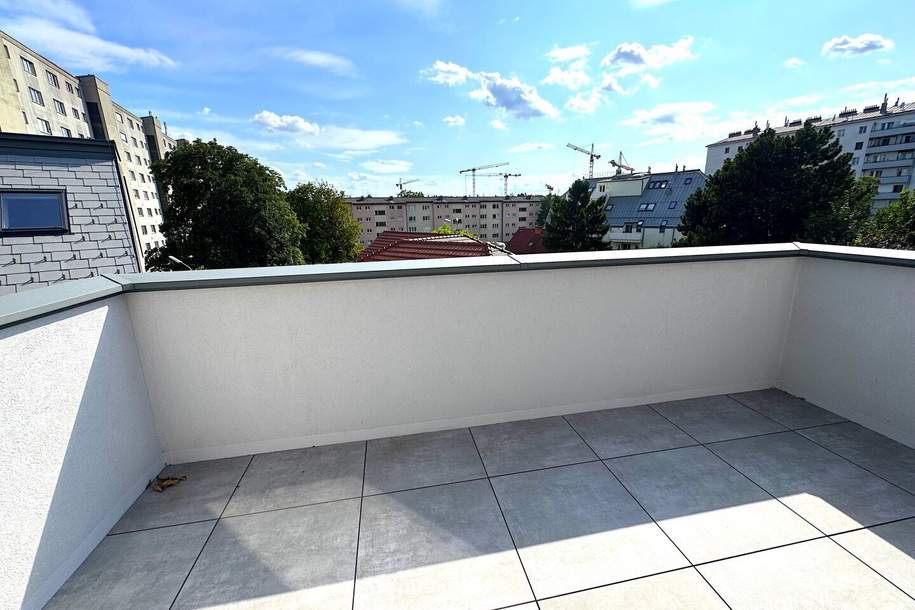 ERSTBEZUG – TEIL- ODER VOLLMÖBLIERT - BALKON - LUFTWÄRMEPUMPE – KELLER - KÜCHE – U-BAHN!!, Wohnung-miete, 995,00,€, 1220 Wien 22., Donaustadt