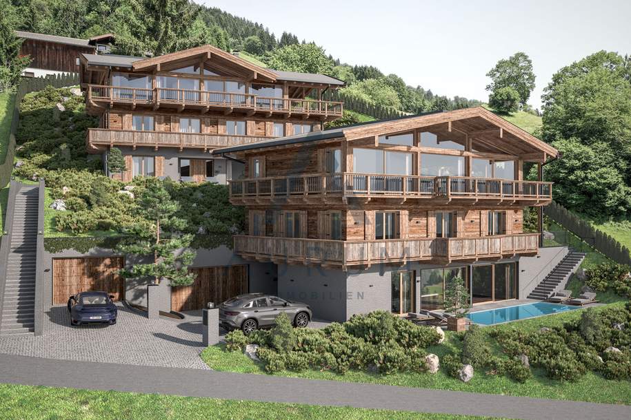 Grundstück mit Baugenehmigung in einzigartiger Sonnen- &amp; Panoramalage, Grund und Boden-kauf, 1.950.000,€, 6305 Kitzbühel