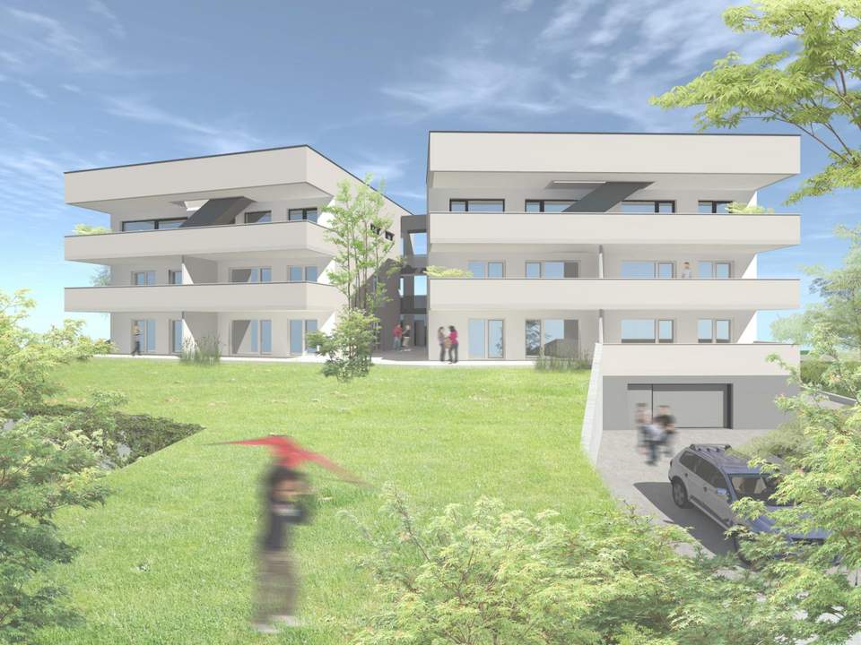 Erstbezug -Gartenwohnung! 3 Zimmer mit 2 Balkonen &amp; außergewöhnlich großem Privatgarten – ideal für Familien