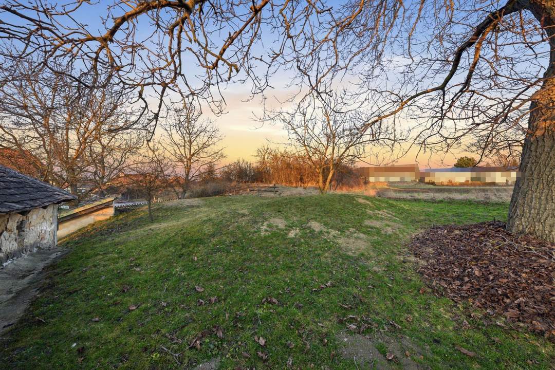 Bauen Sie Ihr Wohndomizil im Weinviertel – Grundstück mit Bauland-Agrar-Widmung, Presshaus und Keller!