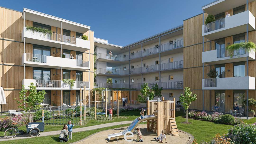 HYGGE Wohnen - Top B0.2 mit Terrasse und Garten im EG