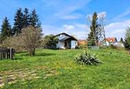 Großflächiges Grundstück mit Weitblick