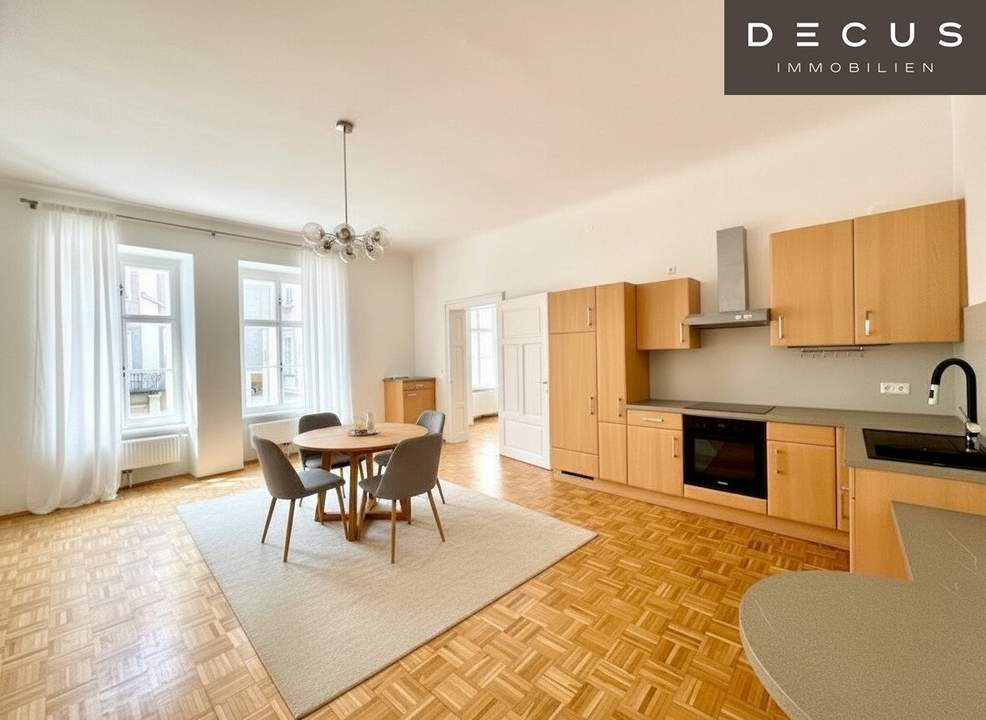| GERÄUMIGE 4- ZIMMER-WOHNUNG | WG - TAUGLICH | CA. 120m² | 1. OG | HELL & GEMÜTLICH | NÄHE KUNSTHAUS | TOP LAGE | SEHR ZENTRAL