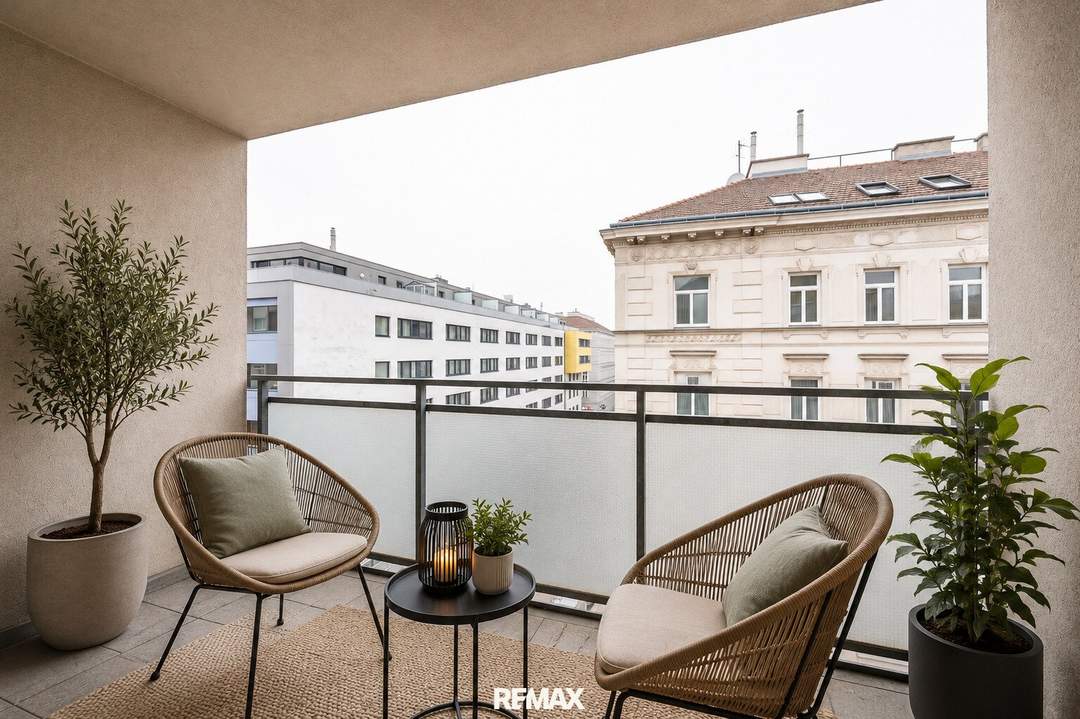 Frisch saniert! Gut geschnittene 4-5 Zimmer Wohnung mit Loggia nahe Wienerberg