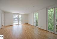 3-Zimmer-Erstbezug mit Südwest-Balkon, 32 m² Wohnküche & Tageslichtbad | VILLMA – Top 2