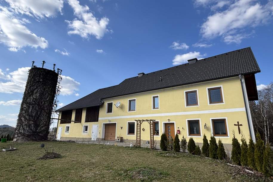 Großes Land- &amp; Forstanwesen – Zwei Wohneinheiten, Wald und Wiesen, Haus-kauf, 4320 Perg