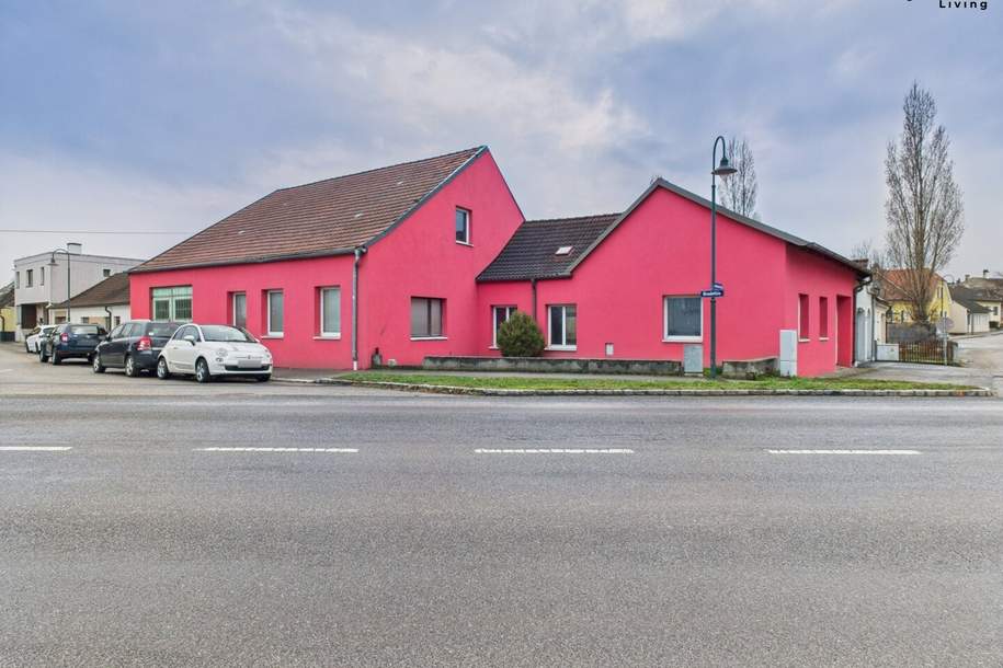 Ihr Traumhaus in Guntersdorf: 360 m², Garten, Balkon und Garage für nur 180.000 €!, Haus-kauf, 180.000,€, 2042 Hollabrunn