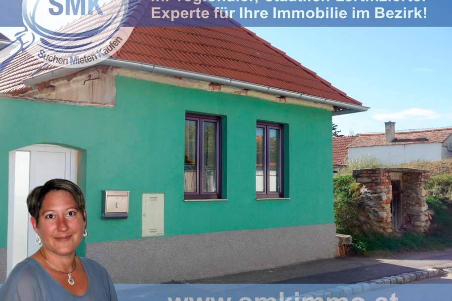 Kleinbauernhaus mit Wohlfühlpotential!, Haus-kauf, 123.000,€, 2074 Hollabrunn