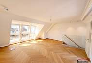 PROVISIONSFREI - ERSTBEZUG - Exklusive Dachgeschossmaisonette mit 2 Freiflächen und Deckenkühlung in RUHELAGE!