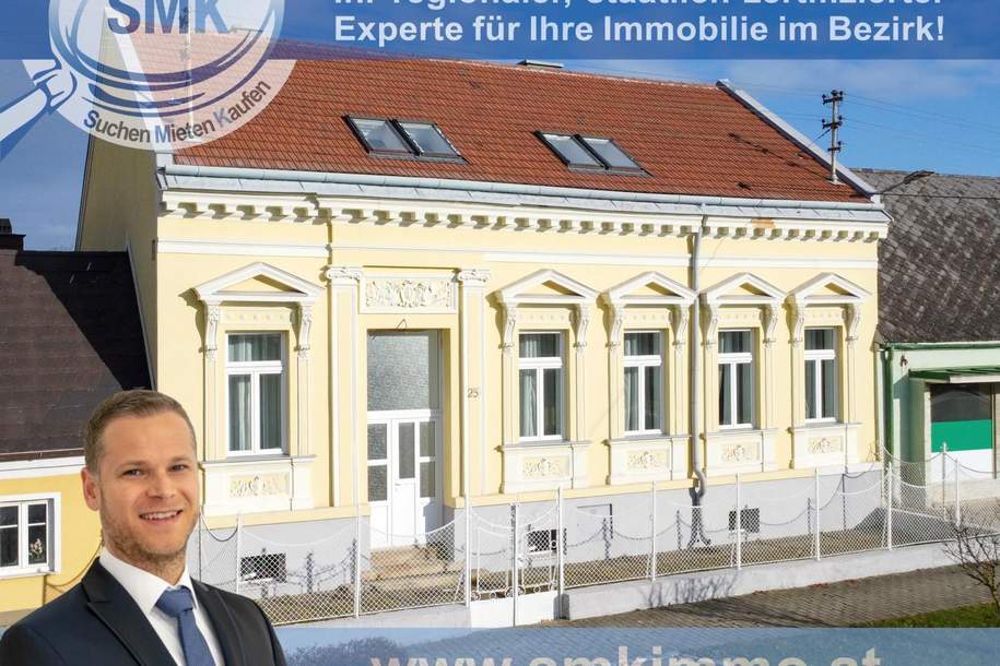 Modern wohnen hinter historischer Fassade!, Haus-kauf, 279.000,€, 2062 Hollabrunn