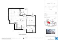 Hofseitige 3-Zimmer-Wohnung mit Balkon!