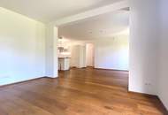 BESONDERHEIT: neuwertige 3-Zimmer-Gartenwohnung mit ca. 88 m² in Andritz mit überdachtem Parkplatz!