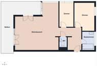 Leben in Hard - attraktive 3-Zimmer-Wohnung in Seenähe